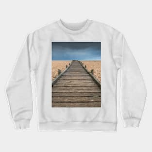 Beach Walkway Crewneck Sweatshirt